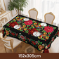 🔥Venta caliente🔥Mantel floral mexicano con borde festoneado (50% de descuento)