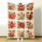 🔥 50% DE DESCUENTO 🔥 Manta de Franela Suave con Estampado de Flores – Ultra Cómoda y Decorativa para tu Hogar 🌸✨