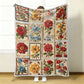 🔥 50% DE DESCUENTO 🔥 Manta de Franela Suave con Estampado de Flores – Ultra Cómoda y Decorativa para tu Hogar 🌸✨