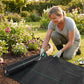 🌿⛏️ Malla antihierbas para jardín – Bloquea la luz solar, transpirable y resistente – Ideal para parterres y senderos – Reduce el esfuerzo de deshierbe 🌱✨