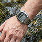 Reloj Digital Cuadrado Unisex con Pantalla Luminosa