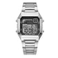 Reloj Digital Cuadrado Unisex con Pantalla Luminosa