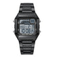 Reloj Digital Cuadrado Unisex con Pantalla Luminosa