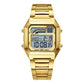 Reloj Digital Cuadrado Unisex con Pantalla Luminosa