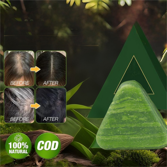 🌿 Barra de Champú Herbal Voluminizadora