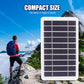 Panel solar flexible de 2W 5V