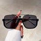 Gafas de sol ligeras y de lentes tintadas de moda