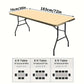Mantel de Spandex Ajustable para Mesa Rectangular o Cuadrada