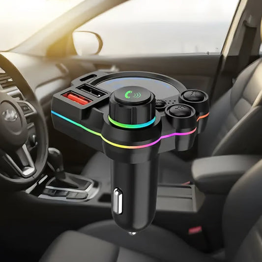 🚗 Transmisor FM Bluetooth 5.0