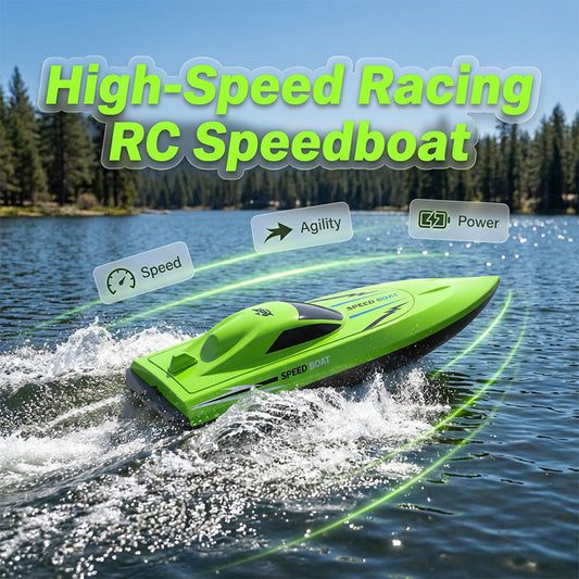 🎮 🚢 ¡MITAD DE PRECIO! Lancha RC de Alta Velocidad 2.4G con Doble Motor 🌊 ⚡ – 50% DE DESCUENTO (Oferta del Día)