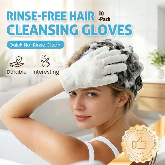Guantes Limpiadores para el Cabello sin Enjuague con Control de Grasa