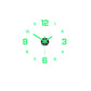 Juego de Reloj de Pared Acrílico Luminoso 3D DIY