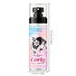 Spray hidratante antiencrespamiento para el pelo rizado