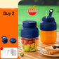 🏆 ¡ÚLTIMO DÍA - 49% DE DESCUENTO!! 👍🥭 Vaso licuadora portátil recargable