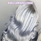 Máscara hidratante para el cabello púrpura con olor duradero