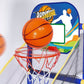 ⏰50% DE DESCONTO AGORA!⛹️Envio rápido 🚚💨Jogo de basquetebol de salão para crianças com 4 bolas🏀