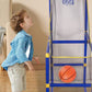 ⏰50% DE DESCONTO AGORA!⛹️Envio rápido 🚚💨Jogo de basquetebol de salão para crianças com 4 bolas🏀