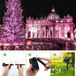 🎁 50% de descuento – Guirnalda de luces decorativas solares 🏠 Decoración imprescindible para tu jardín