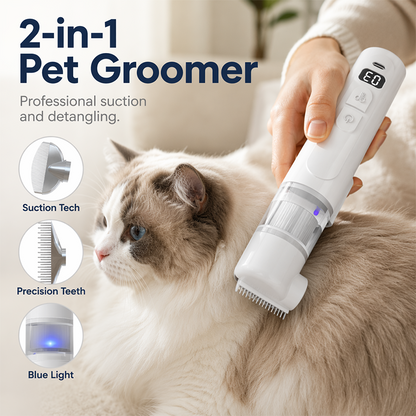 🔥 50% DE DESCUENTO 🐶 Removedor Eléctrico de Pulgas para Mascotas + Peine Desenredante 🐱