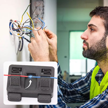 ⚡ Soporte de Fijación para Soldadura de Cables Eléctricos