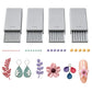 Set de moldes mini para hacer bolitas de arcilla impresos en 3D