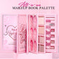 🎉✨️¡Increíble 57% de descuento! 💄 Recomendado por maquilladores profesionales. 👱🏻‍♀️ ¡Una sola paleta para crear un maquillaje completo! Set de Paleta de Maquillaje Todo en Uno