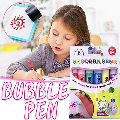 🎄 Oferta de Navidad: ¡50% de descuento! 🎨✨ Plumas DIY para Dibujar con Efecto Palomitas 🔥 Compra 3, paga 2