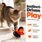 🦋🐱 Juguete Interactivo Gatito – Mariposa Aleteante con Sensor, Se Mueve como una Real y Vuelve Loco a tu Gato 🕹️💖