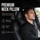 Almohada Ergonómica de Espuma Viscoelástica para Reposacabezas de Coche