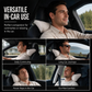 Almohada Ergonómica de Espuma Viscoelástica para Reposacabezas de Coche
