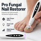 Lima Eléctrica de Uñas 2 en 1 con Luz UV para Gel – Kit Portátil de Manicura y Pedicura