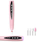 Lima Eléctrica de Uñas 2 en 1 con Luz UV para Gel – Kit Portátil de Manicura y Pedicura