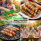Herramienta multifuncional para hacer brochetas de kebab