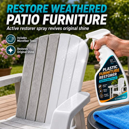 Spray Renovador para Muebles de Plástico