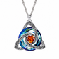🔥 ¡OFERTA POR TIEMPO LIMITADO: 50% DE DESCUENTO! ⏰ Collar con Colgante de Nudo Celta y Piedra de Nacimiento para Mujer 🌀📿