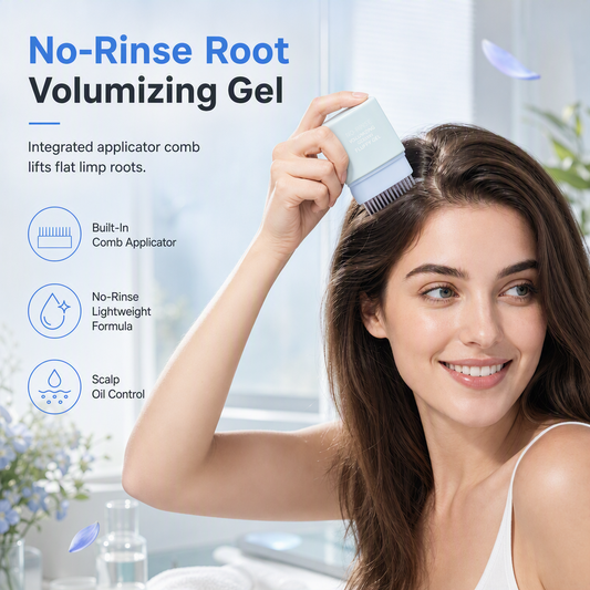 Gel Voluminizador para el Cabello sin Enjuague con Peine Integrado