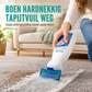 🛋️ 50% dto. Limpiador en espuma sin agua para alfombras y sofás – cepillo dual integrado, elimina olores y suciedad profunda. ¡Sin residuos húmedos! ✨🧼