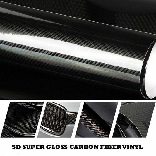 🏎️ Vinilo Efecto Fibra de Carbono para Coche