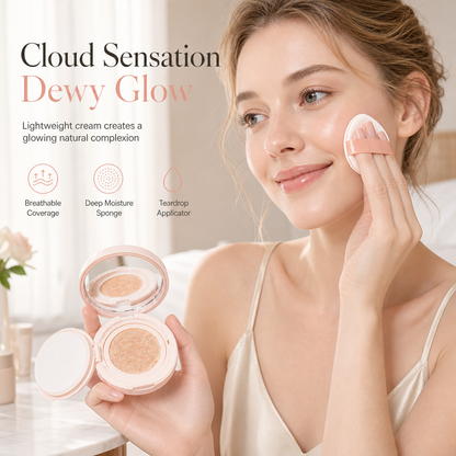 🎉 ¡Hasta -50%! Base Cushion Ligera e Hidratante — Oferta Limitada ⏰🔥