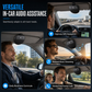 🚗 ¡50% de descuento! Manos libres Bluetooth SP11 para parasol del coche · Activación por vibración y audio A2DP