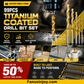 ¡50% DE DESCUENTO POR TIEMPO LIMITADO! 🔥 🔧 ¡La herramienta de alta eficiencia favorita de los artesanos expertos! Oferta directa de fábrica - Juego de brocas con recubrimiento de titanio de 99 piezas