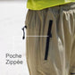 Damevandring 5 lommer med glidelås hurtigtørkende bukser