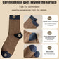 Flerfarget termisk midtkalv sokker